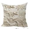 Dinosaur Fossil Theme Doublesided Printed pillow cover Short plush Suitable living rooms bedrooms sofas throw cushion cover