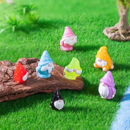 14 шт. Микроландшафтный орнамент Мини гном Пасхальная фигурка Миниатюрный сад