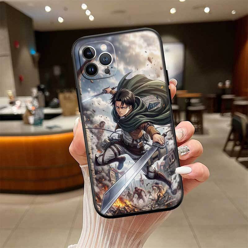Eren Titan Attacks Phone Case for Redmi Note 12 12S 12C 13 13C 13R 14 14S 14R 14C 11A 13X A3 A3X A4 A5 Pro Max Plus
