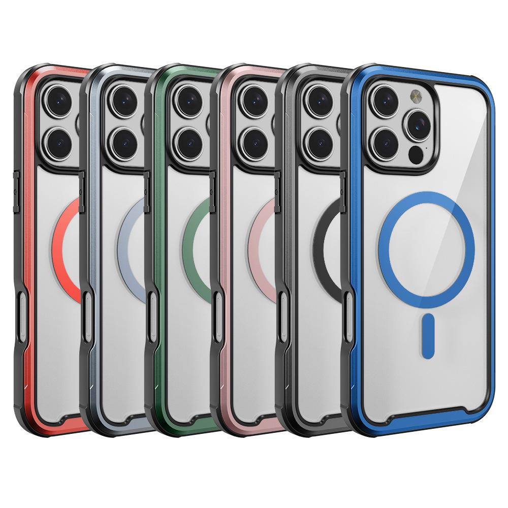Применимо к чехлу для мобильного телефона Samsung S11ultra, металлический каркас s11u, прозрачный, магнитный, противоударный чехол для мобильного телефона