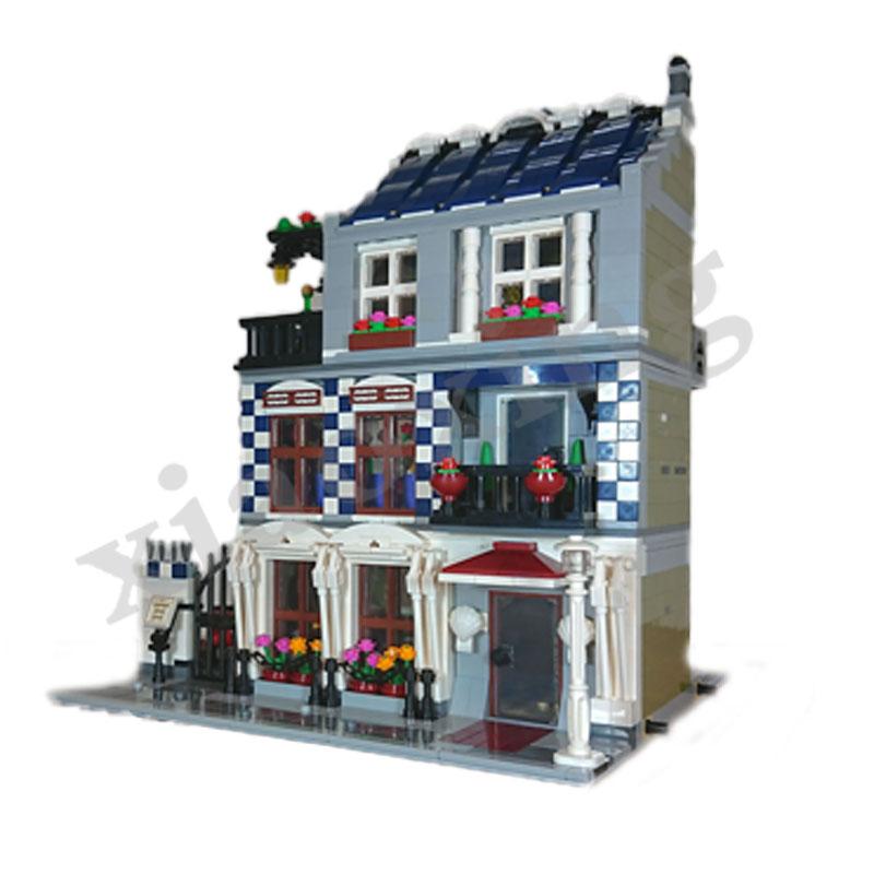 Paris Restaurant Adult Wine Tasting Building Block Series Suitable Toys for Kids Christmas Gifts