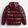 Men's Casual Solid-color Long-sleeved Hooded Cotton-padded Jacket, Men's Thickened Warm Loose Pocket Bread Jacket Coat