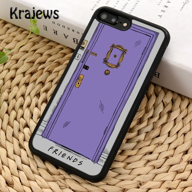 Krajews Сериал Друзья Чехол для Домофона Накладка для iPhone 17 Air 16 15 14 plus 12 13 pro max чехол Оболочка Fundas