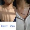 Cazador Initial Letter Heart Pendant Necklaces for Women Choker Chain Stainless Steel Jewelry Birthday Mother's Day Gift 2026