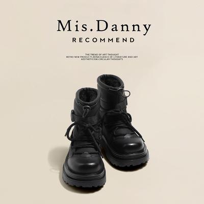 Мода Мода Высококачественная Женская Обувь 2025 Зима Новые Женские Ботинки Мягкая Подошва Противоскользящие Женские Ботильоны Простые Женские Зимние Ботинки