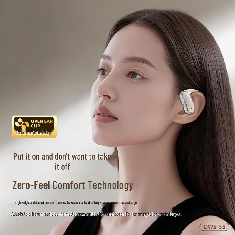 Bluetooth-наушники Newsmy OWS-35 с высоким разрешением и креплением на ухо