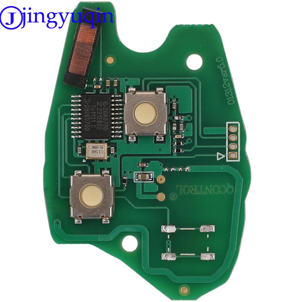 Jingyuqin Remote Key PCF7946/pcf7947/4A Chip 434MHz For Renault Trafic Vivaro Primastar Movano Replacement Control Fob Keyless