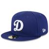 [New Era] 2025 Spring Camp Model Cap, Imported from Overseas, 59FIFTY Los Angeles Dodgers 2025 MLB SPRING TRAINING BP FITTED CAP ROYAL BLUE LOS