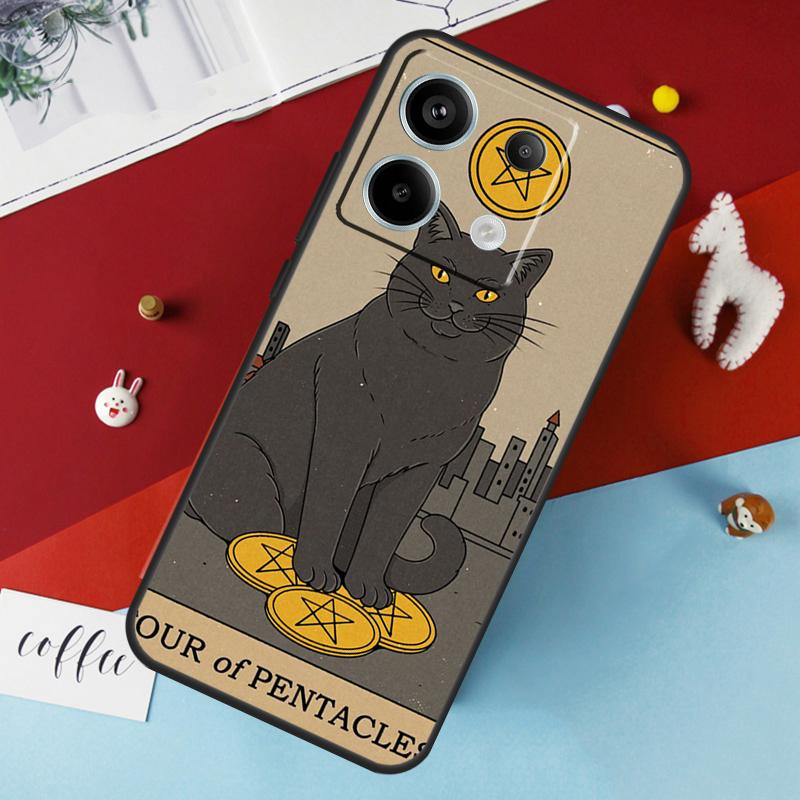 Cats Tarot Witchcraft Case For Xiaomi Redmi Note 14 Pro 13 12 11 10 15 Pro Plus Redmi 14C 15C 10C 12C 13C 15 Cover