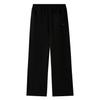 Kids' New Balance Knitted Sweatpants Elastic Letter Straight Fit Fleece Lined 4LF45073-BK