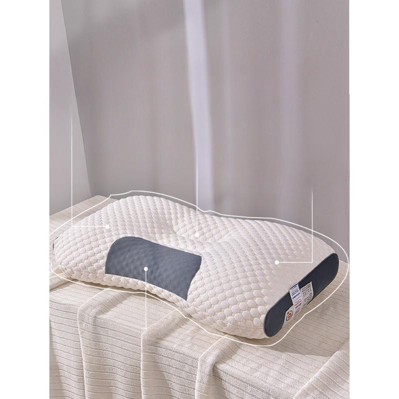 Non-collapse Pillow Core Home Deep Sleep Cervical Vertebra Protection Pair Adult Home Single Zone Massage Whole Head