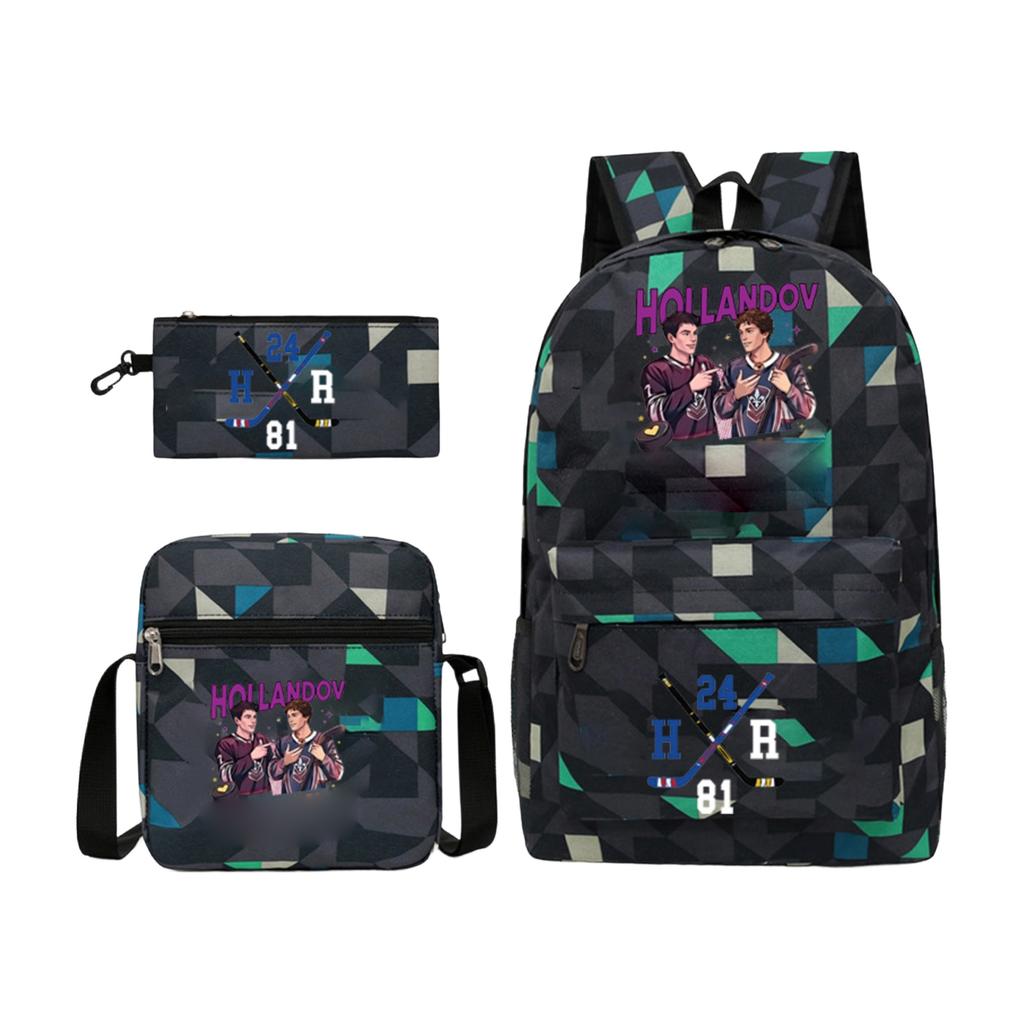 Passionate Sports -inspired Color-blocked Backpack: A Trendy Accessory Paying Homage To Peak Moments.