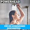 POWERHEAD Premium Shower Head Hand Shower Water Saving The Original