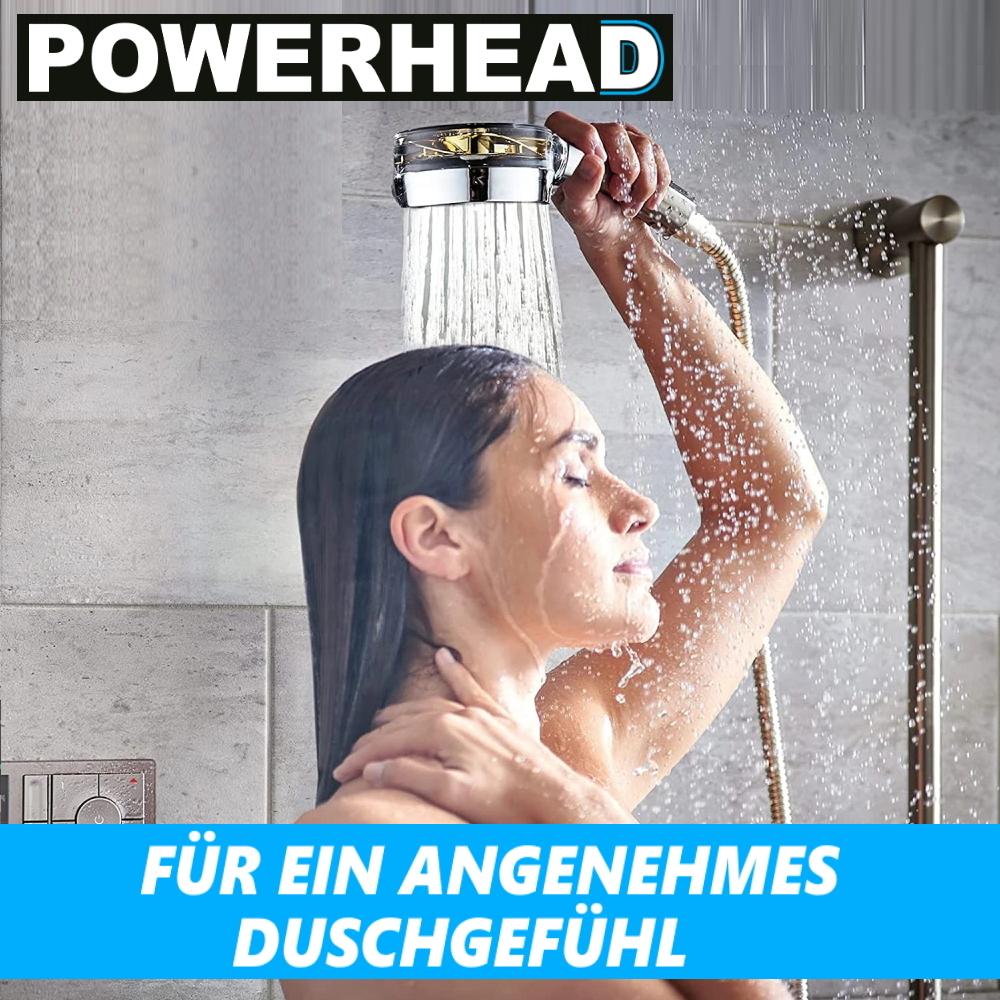 POWERHEAD Premium Shower Head Hand Shower Water Saving The Original