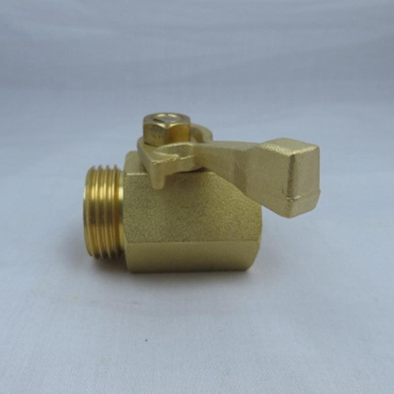Sturdy Solid Brass 3/4Inch Garden Water Flows Control Valves Set Including Rubber Washers Easy Installion Designs