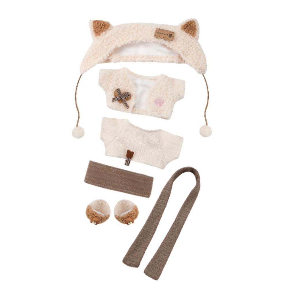 1 комплект Платье принцессы 20 см Одежда для хлопковой куклы Мода Одежда для куклы без атрибутов 20 см Хлопковая кукла