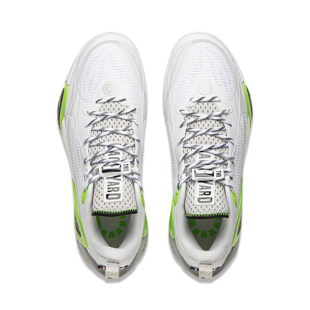 Li Ning DLO1 Амортизирующие Низкие Баскетбольные Кроссовки Мужские Стандартные Белые ABPV009-14