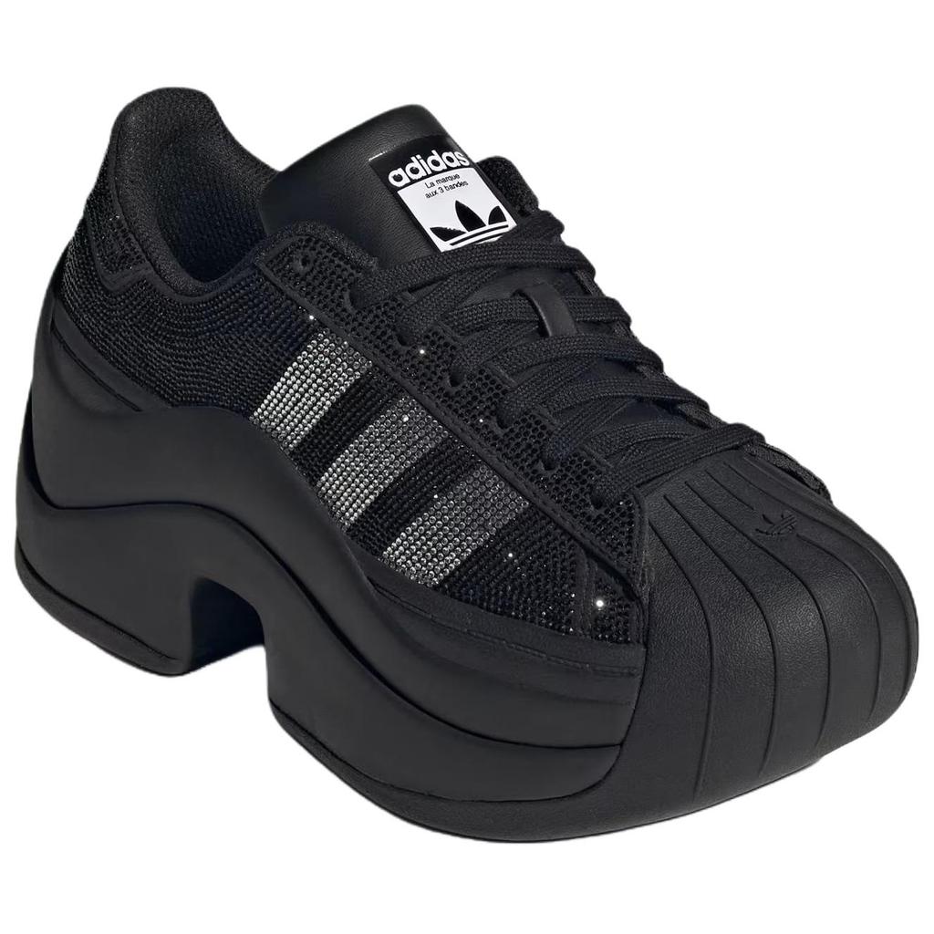 Adidas Originals Superstar Bold Casual Shoes Unisex Black IH1663