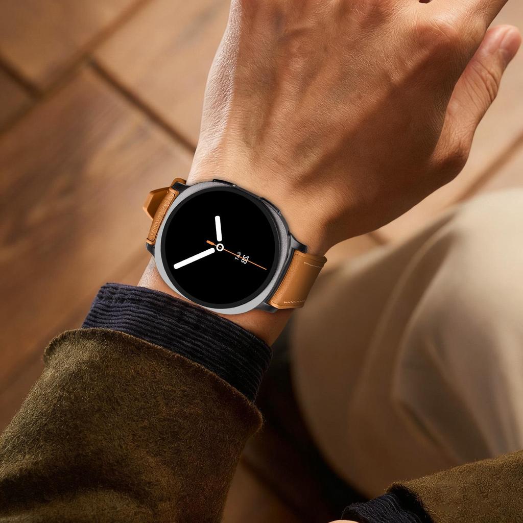 Совместимый кожаный и силиконовый ремешок для Samsung Galaxy Watch 8/8 Classic