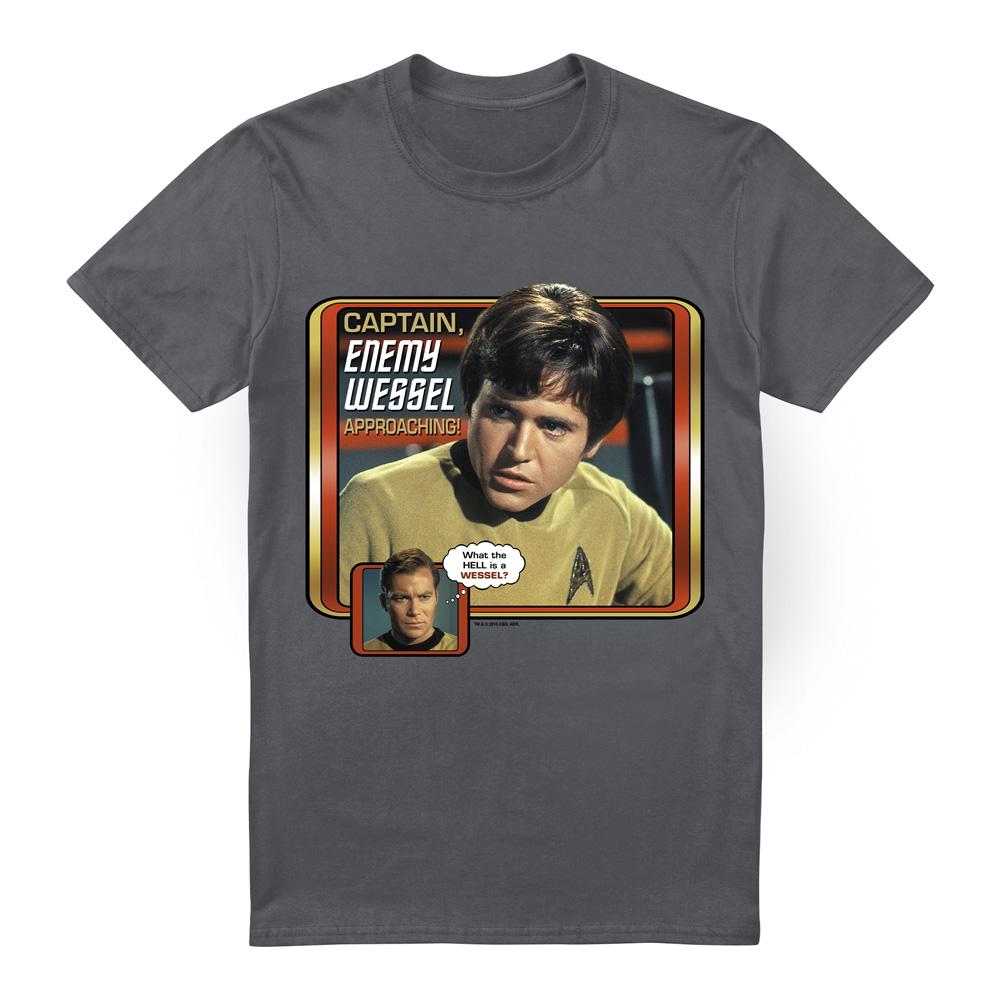 STAR TREK Мужская футболка Enemy Wessel