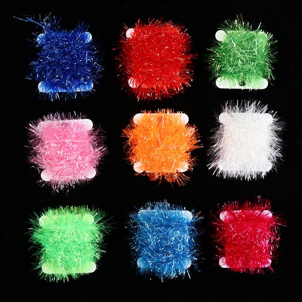 Material For Nymph Lure Making Fly Tying Thread Ice Chenille Fly Fishing Tinsel Lures Streamer