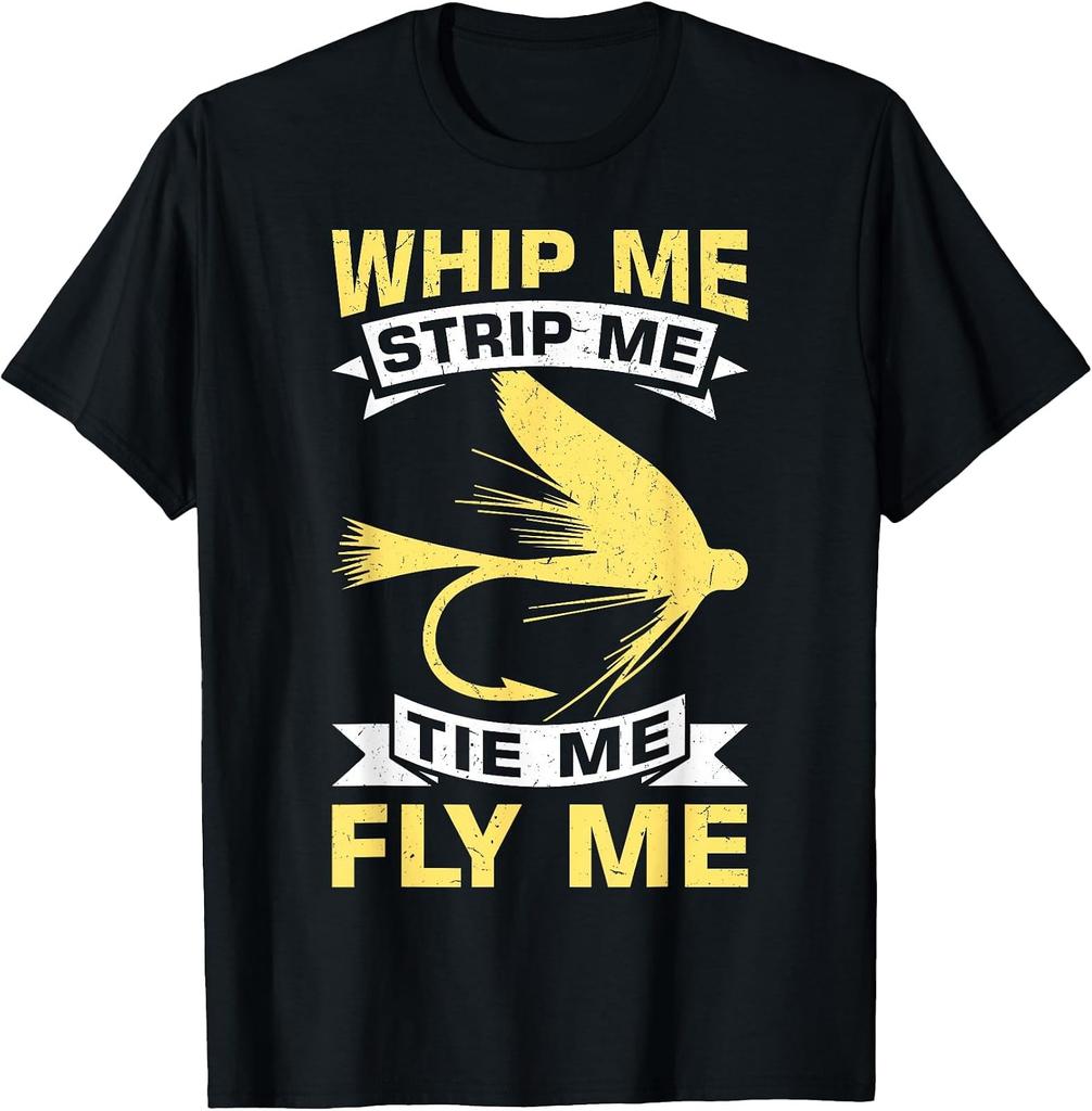 Humorous Fly Tying Themed T-Shirt for Fishing Enthusiasts