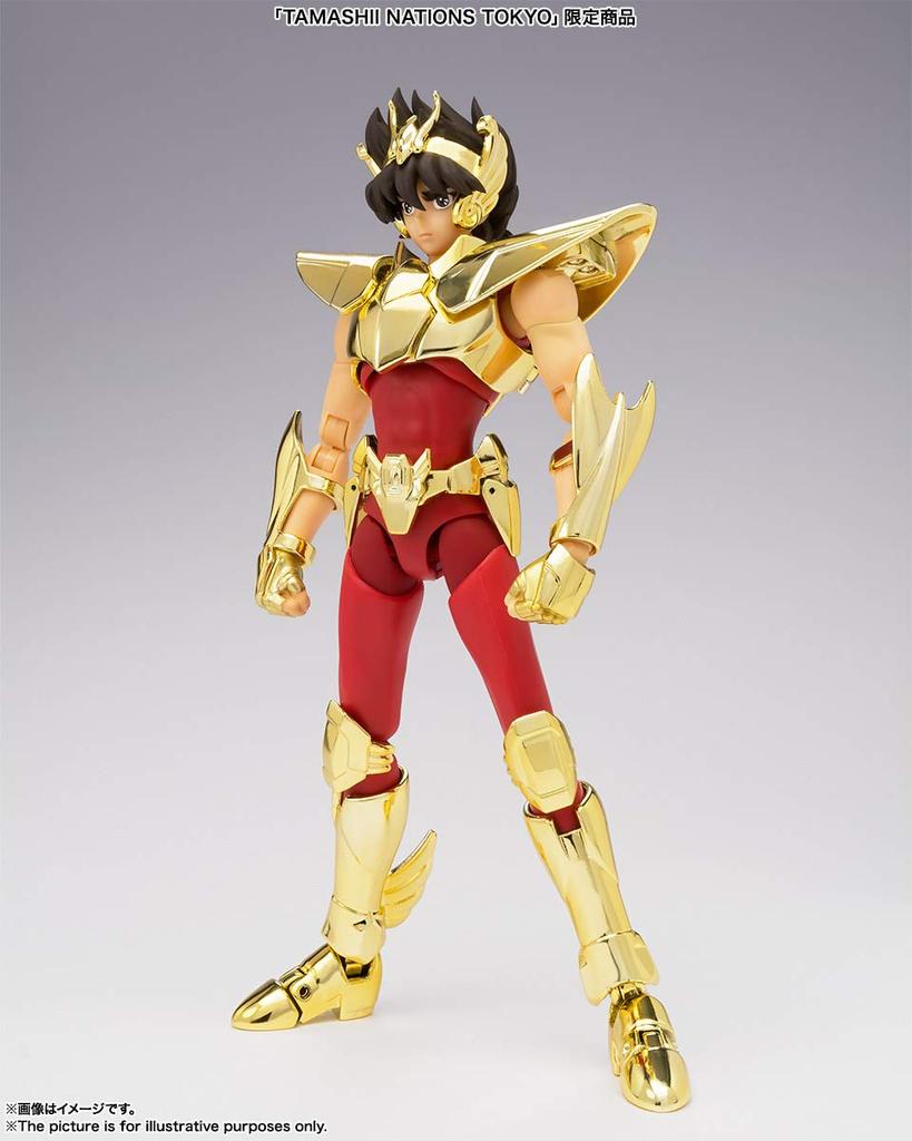 Bandai ДУХИ Saint Cloth Myth EX Pegasus Seiya Bronze LIMITED NATIONS TOKYO (Новая Ткань) ~ЗОЛОТОЕ ИЗДАНИЕ~ (ТАМАШИИ ограниченный)