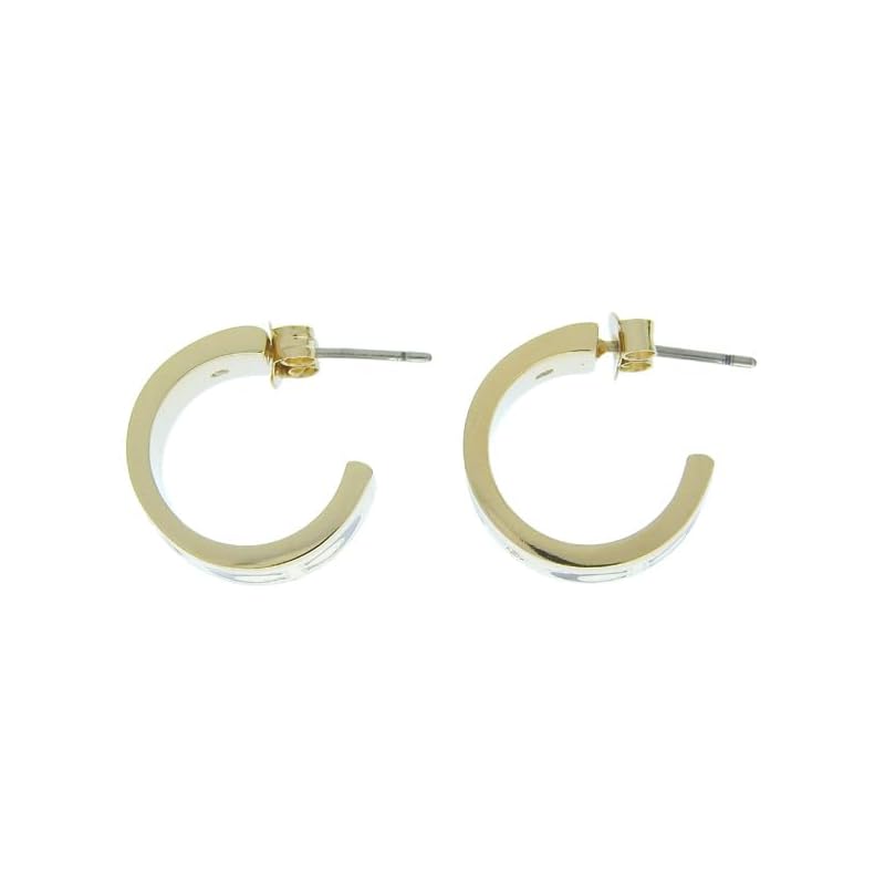 [тренер] аксессуары женские серьги аутлет бренд фирменная эмаль хагги золото CI903GDWT COACH [продукт]