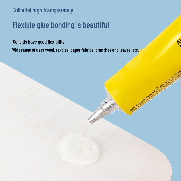 Клей ручной работы прозрачный для моделей и поделок: Идеально для архитектурных макетов, фигурок, оригами, лего и фотоальбомов.