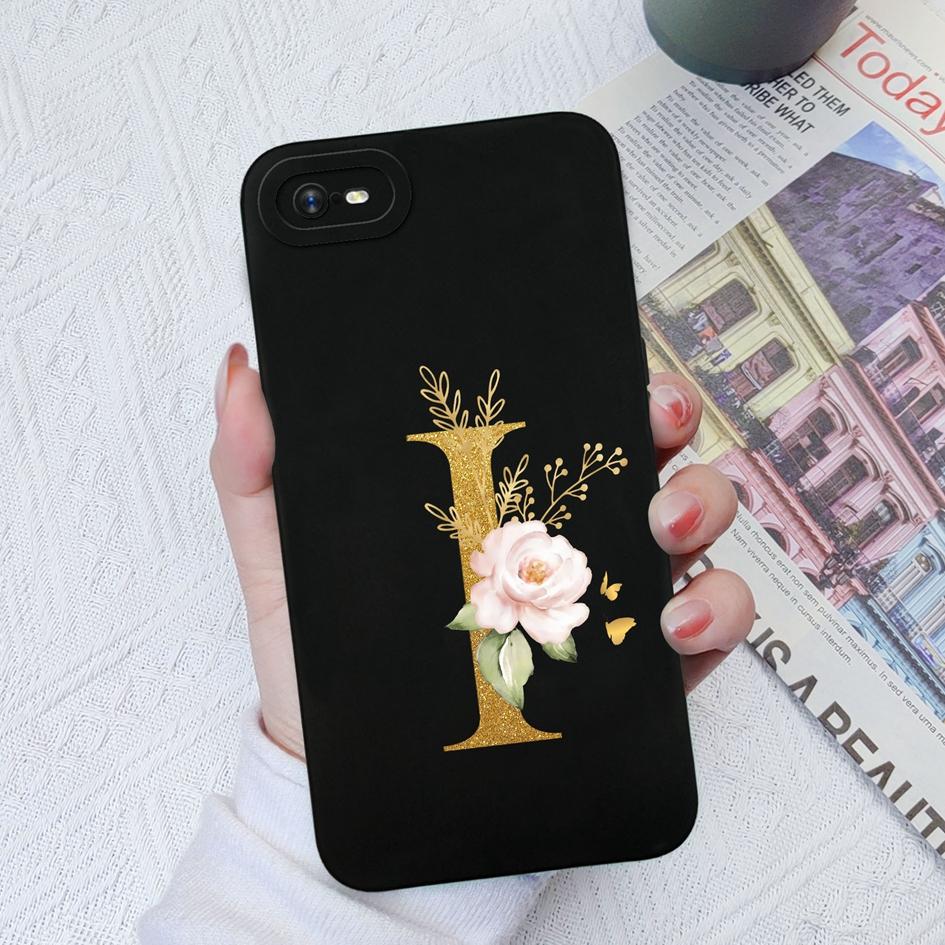 Для OPPO Realme C11 C12 C15 C33 C17 C35 C20 C30 Роскошный защитный квадратный жидкий силиконовый чехол из мягкого ТПУ с цветочными буквами для Realme Funda Coque, бампер