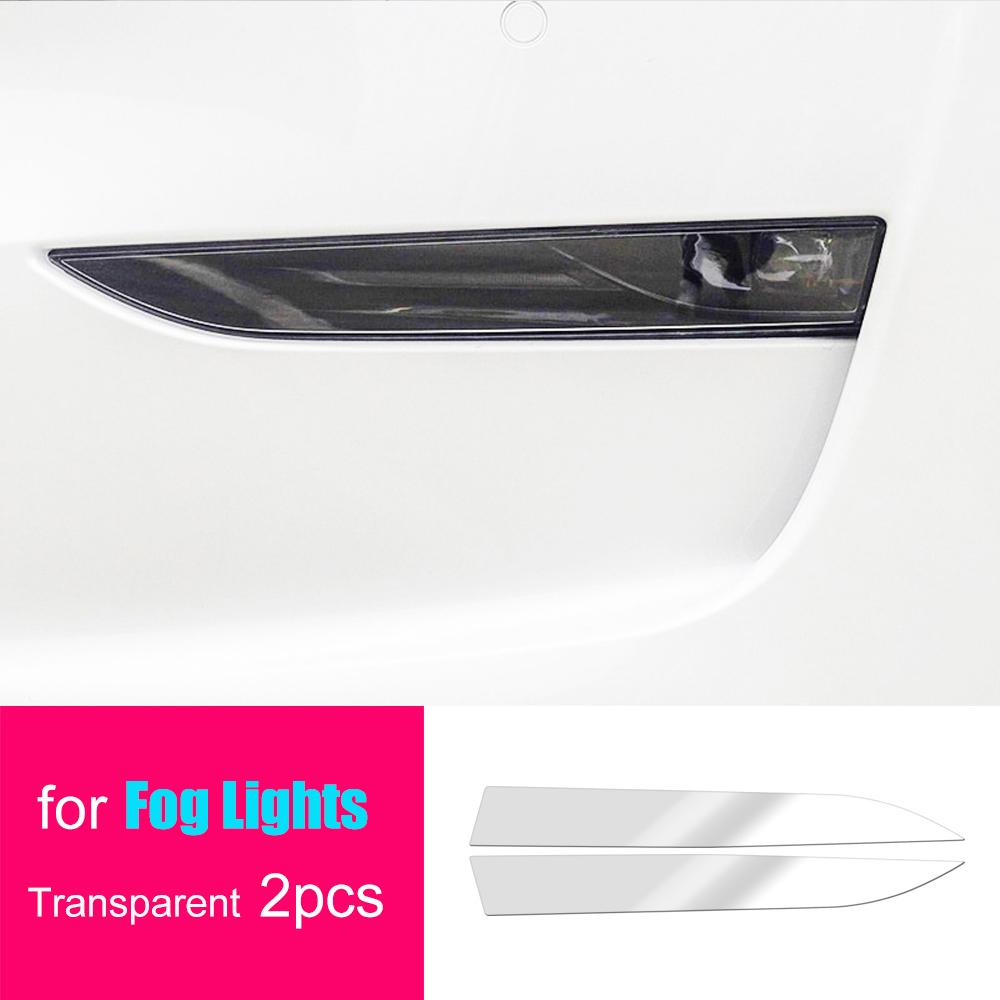 For Tesla Model Y 2019-2023 High Quality TPU Protective Film Lamp Protector For Headlight Fog Rear Tail Lights