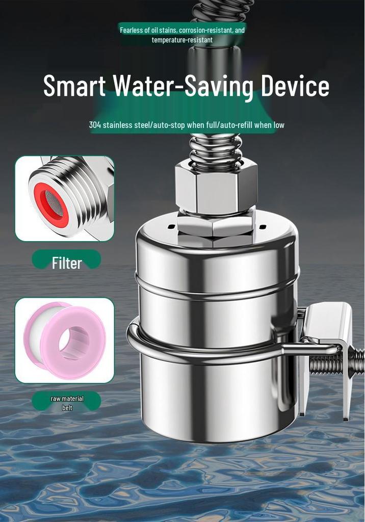 304 Stainless Steel Automatic Float Valve for Water Level Control