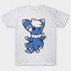 T Shirt Women Chibi Blinx Harajuku Print Kawaii Tshirt Summer Short Sleeve Female T-Shirt Top Tee