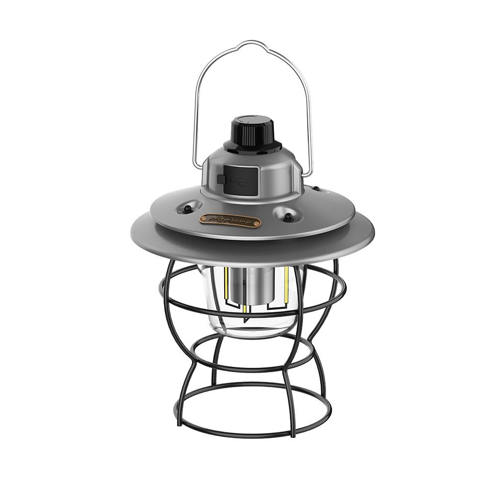 Retro horse lantern outdoor camping light tent light camp light atmosphere light rechargeable camping light LED lighting hanging lantern