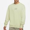 Nike Спортивный пуловер с вышитым логотипом, мужские топы, зеленый DR7836-371