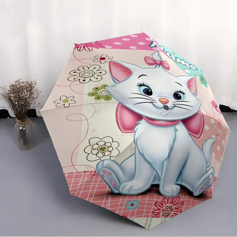 Personalized Name M-Marie Print Umbrella - Automatic Open/Close, Eight-Rib Durable Frame, Automatic Folding Umbrella