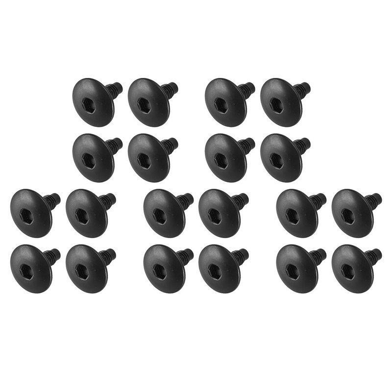 50Pcs M6 Roof Rack Holes Blanking Screws Bolts With Washers WHT006148 Fit for Renault Trucks Trafic Fiat Talento Nissan NV300