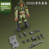Вторая мировая война Вторая мировая война Армия Военные Солдаты SWAT Специальные силы DIY Модель Строительные блоки Кирпичи Игрушки Для подарка