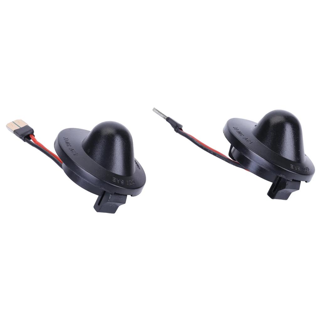 2pcs LED License Plate Light Car Modification Parts Tag Light Compatible for Ford F150/F250/F350