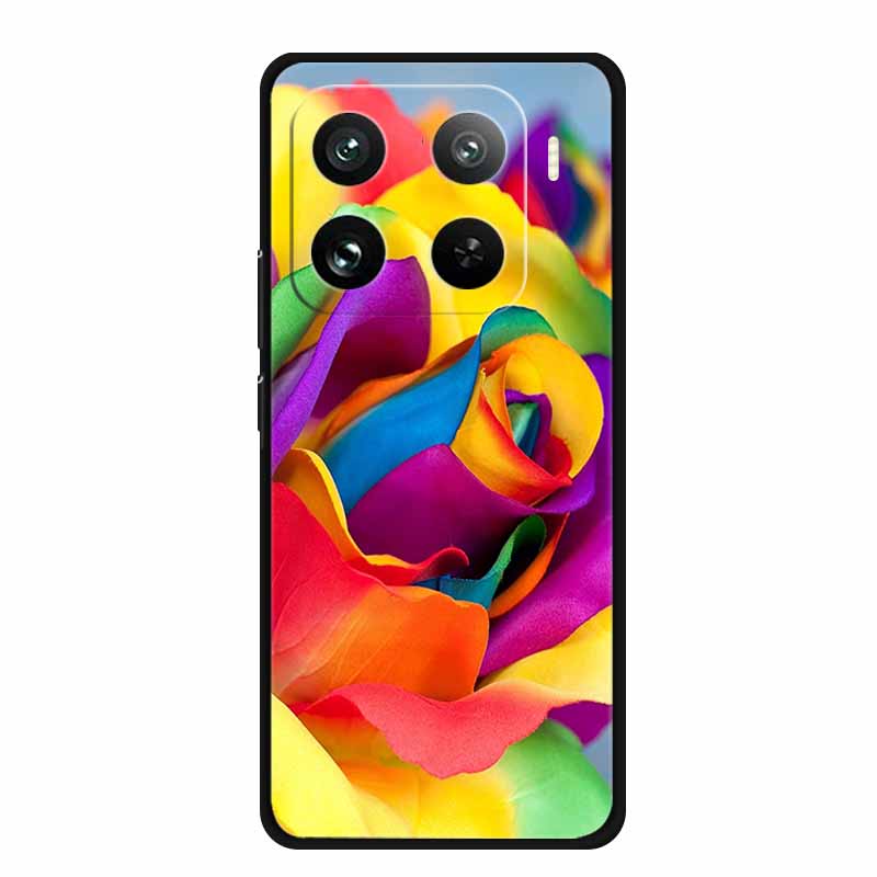 Чехол для телефона Xiaomi 15 S Pro Задняя крышка Чехол Ударопрочный Черный Силикон Мягкий Coque Для Xiaomi 15 15s Pro Чехол 15Pro Funda Оболочка