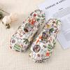 All-Season Silent Breathable Cotton Indoor Slippers