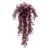 Искусственные цветы с подвесной корзиной, композиция из искусственных шелковых лоз для декора сада, патио, балкона (в помещении и на улице), набор из 4 шт.