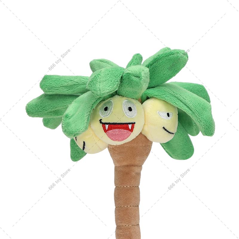 38CM Anime Plush Exeggutor Coconut Tree Peluche Stuffed Doll Toys Gifts for Kids Birthday Christmas