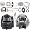 Motorcycle Cylinder Head Barrel Piston Kit Replacement Set 52.4Mm For 110Cc For 110 WS110 C110 ATV UTV