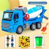 Engineering Construction Toy Vehicle With Flashing Lights And Music For Kids Playtime
