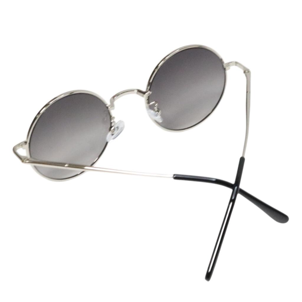 Bercute Серебристый и Дымчатый Полумодный Модный Очки для Мужчин и Идеально для и Горный УФ Цветной и Солнцезащитные очки, Очки, Женщины, Круглый,