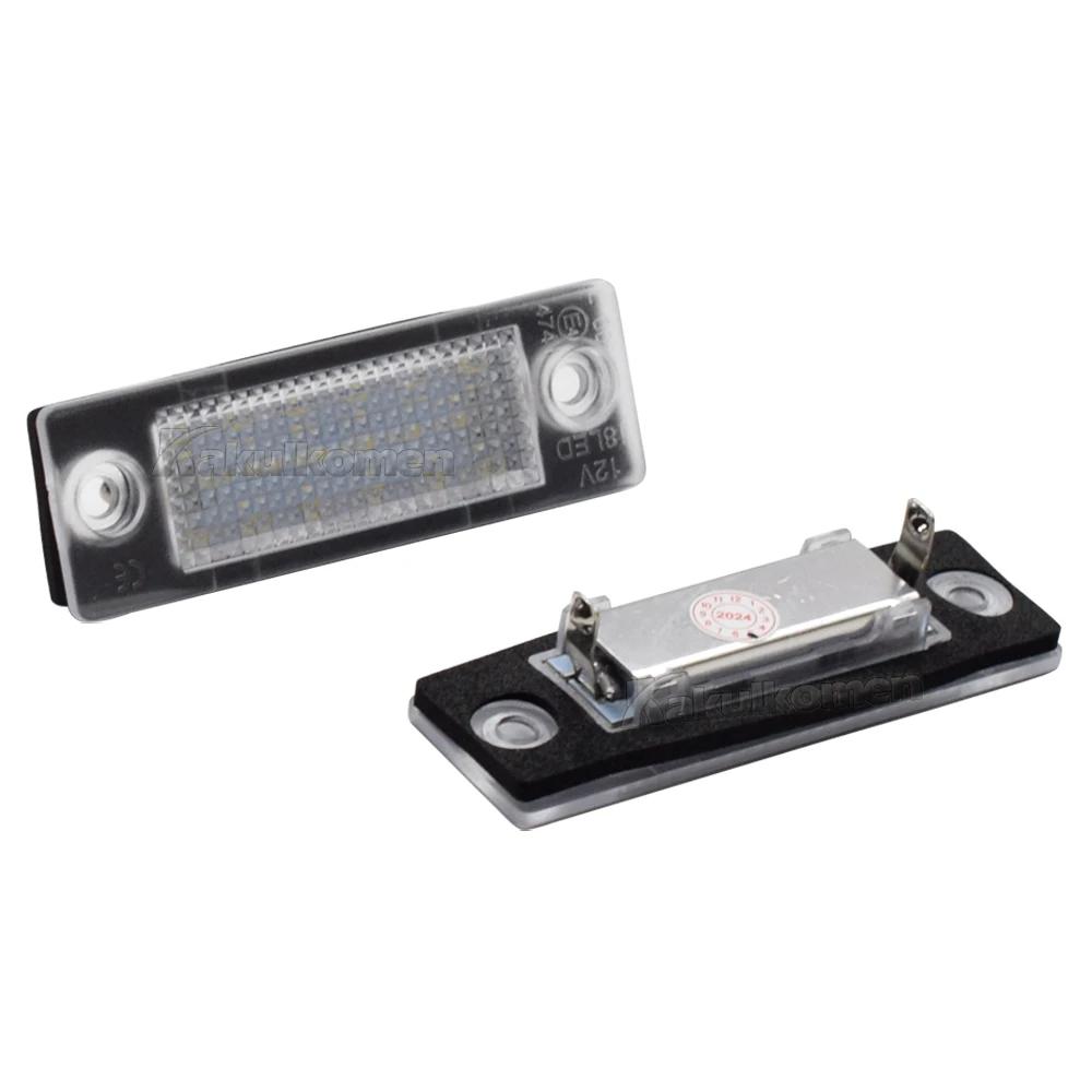 Canbus LED License Number Plate Light For VW Caddy MK3 Golf Plus Syncro MK5 Passat B5.5 Sedan B6 Touran MK1 Transporter T5 T6