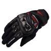 Motorcycle Carbon Protect Leather Mesh Gloves Black XL Mesh Material Protector for and Autumn GK-224 Spring, Summer,