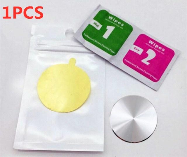 Универсальная металлическая пластина-диск для магнитного автомобильного держателя телефона, железная наклейка для немагнитного держателя мобильного телефона, автомобильная подставка-крепление