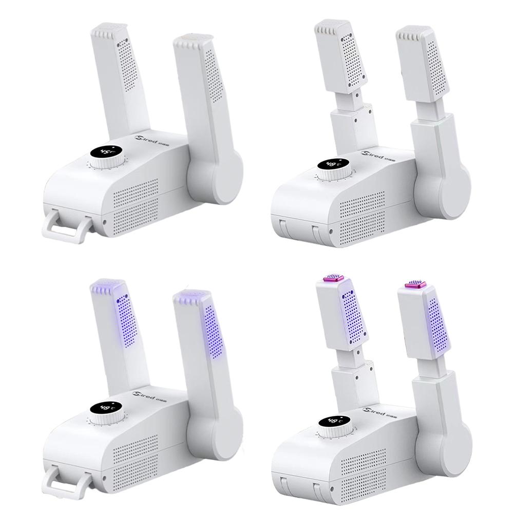 Сушилка для обуви, дезодорирующая сушка, осушитель, 360 градусов, умная электрическая сушилка для обуви, фиолетовый светильник, антибактериальная быстрая сушилка, нагреватель